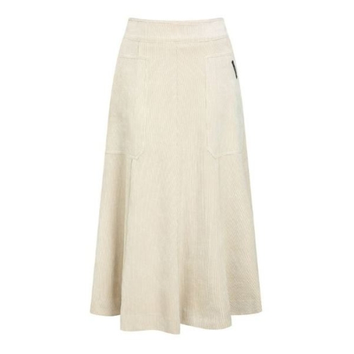 JJ지고트 여성 코듀로이 아웃 포켓 플레어 스커트 GPAA0SKR51