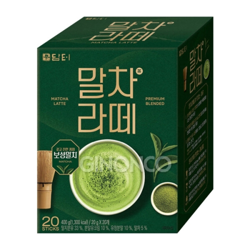 담터  말차라떼 20개입