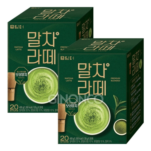 담터  말차라떼 20개입