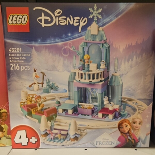 레고  엘사의 얼음 성과 눈썰매 모험 (43281)