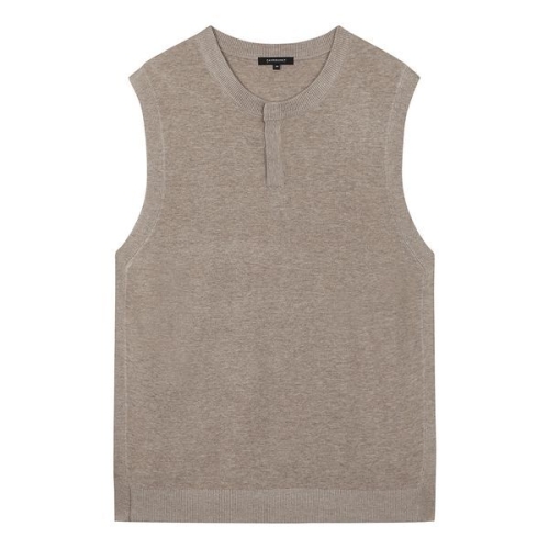 신원 아울렛헨리넥 라운드 니트 베스트 FHUCH8301 B