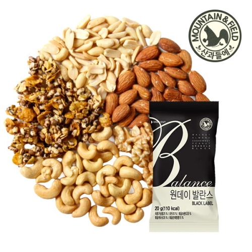 산과들에  하루견과 원데이 발란스 블랙 20g