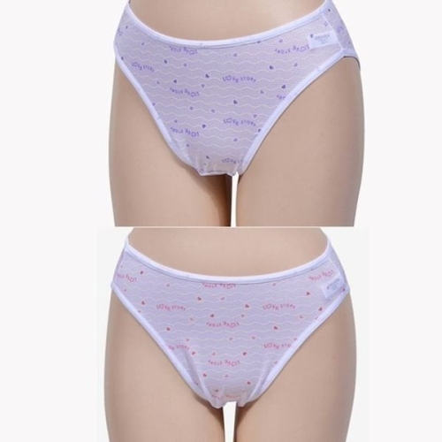 조은 주니어 물결 하트 레터링 주니어 팬티 WFK5VPO