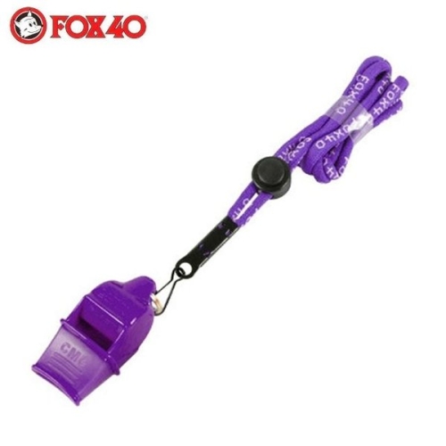 폭스  줄포함 퍼플 호루라기 스포츠호각 블라스트 소닉 WFJ7T7P
