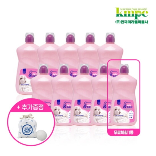 한국미라클피플사 탑스텝 홈드라이 세탁세제 1.1L