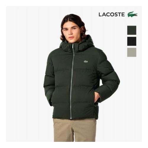 라코스테 남성 핫멜튼 후드다운_BH191E-55N