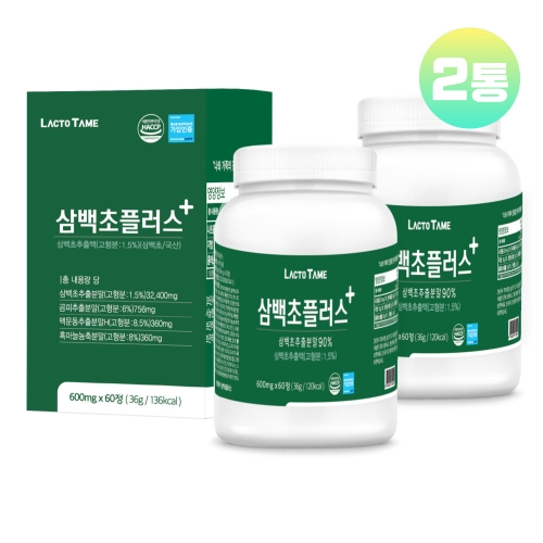 락토테미 삼백초 플러스 60정