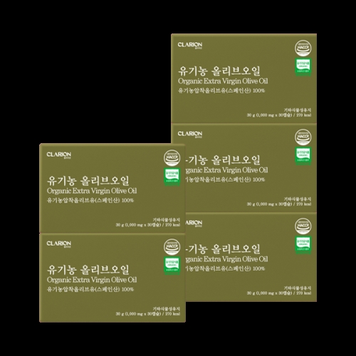 우리바이오 클라리온 유기농 올리브오일 30캡슐
