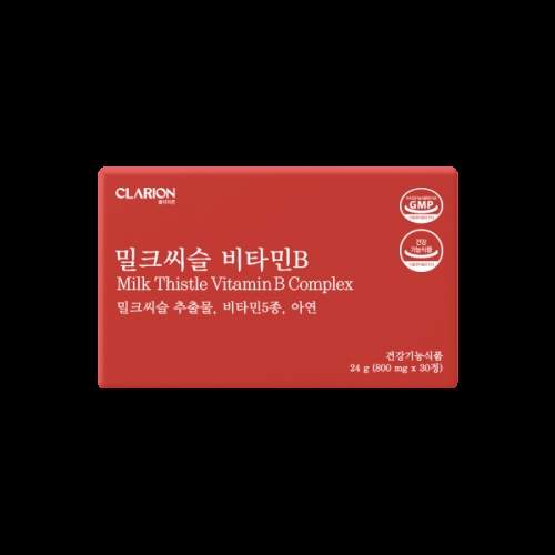 우리바이오 클라리온 밀크씨슬 비타민B 30정