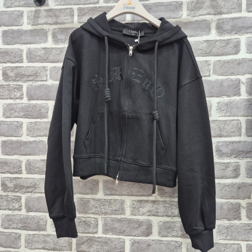 레코브 자수후드크롭점퍼 LC31DXJP523XF_IC