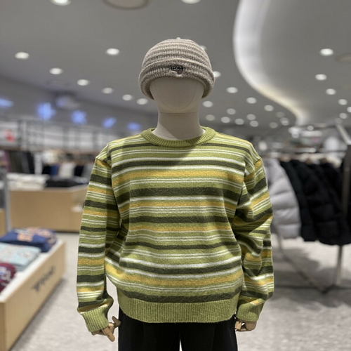 WONDERPLACE 코브마스터 STRIPE PULLOVER SWEATER WCOB6UASWZ01