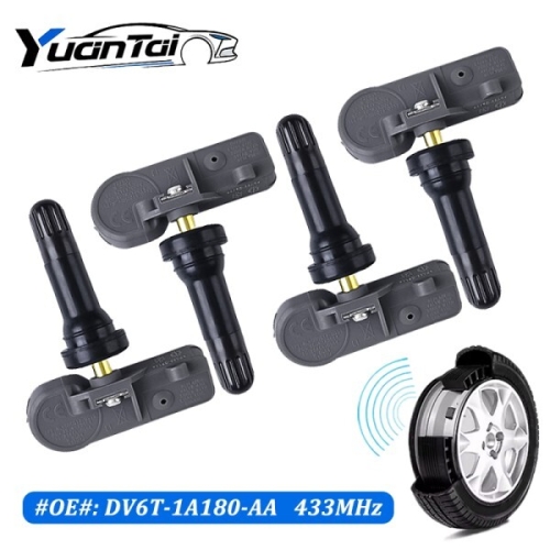 포드 에지 탈출 탐색기 F-150 머스탱 B C-MAX Ecosport DV6T-1A180-AA 433MHz TPMS 용 자동 ..