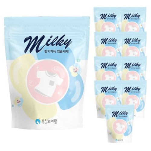 욕실의여왕 고농축 캡슐세제 세탁세제 25개입