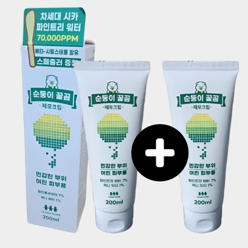 팀스모어 순둥이 꿀곰 제모크림 200ml