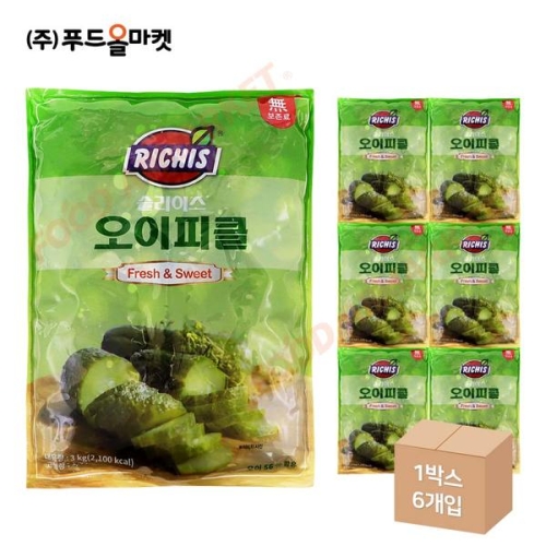 동서식품 리치스 슬라이스 오이피클 파우치 3kg