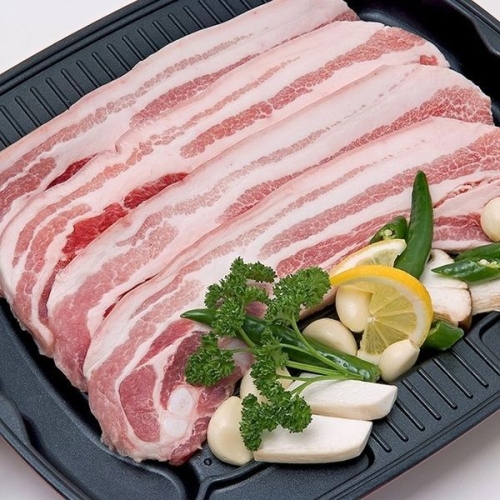 이룸육가공  이룸한돈 미박삼겹살 구이용 500g