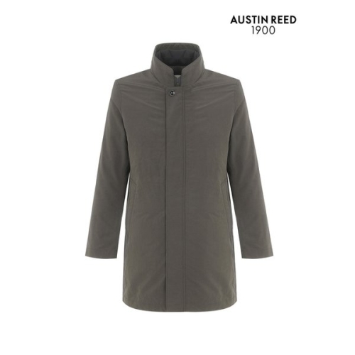 오스틴리드 카키 3WAY 스텐에리 트렌치 코트-AOT22423