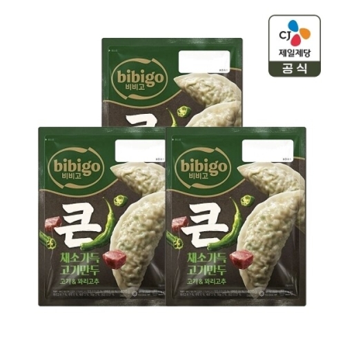 CJ제일제당 비비고 채소가득만두 꽈리고추 400g