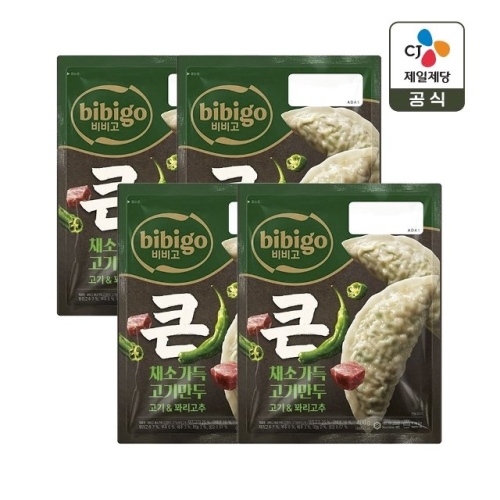 CJ제일제당 비비고 채소가득만두 꽈리고추 400g