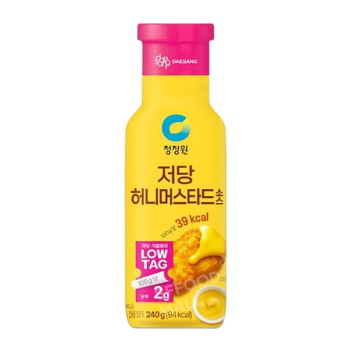 청정원 저당 허니 머스타드 소스 240g