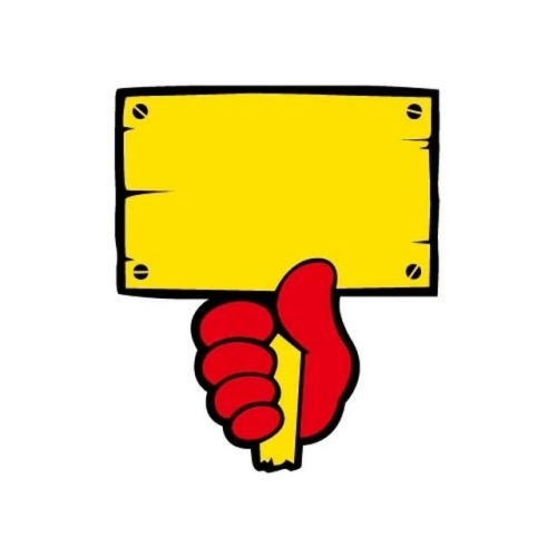 세모네모 안내판 PC9032푯말손공백 개 1개입 WFKFD7F