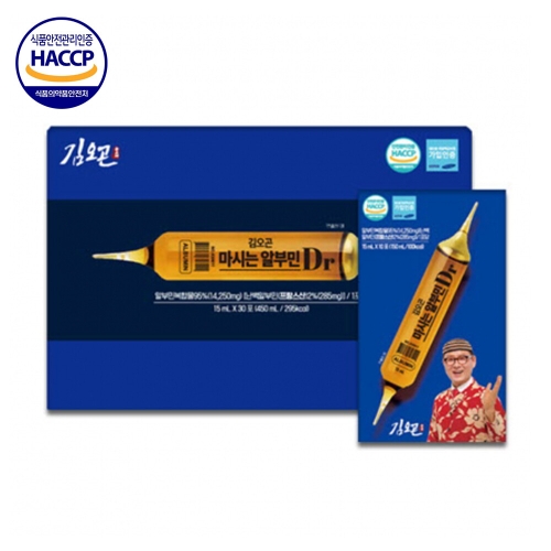 엔에이치바이오 김오곤 마시는 알부민 Dr 15ml 30포