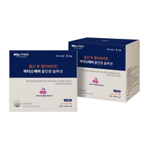 차병원 닥터프로그램 출산 후 멀티비타민 마더스케어 올인원 솔루션 30포