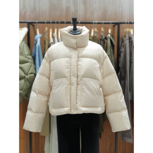 지컷 드로스트링 헴 다운 패딩 자켓7214417290 325020