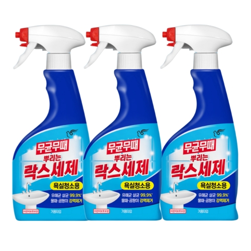 무균무때 뿌리는 락스세제 욕실청소용 750ml