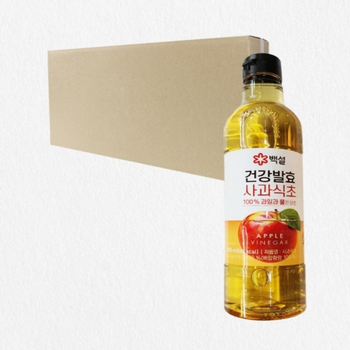 백설 건강발효 사과식초 800ml