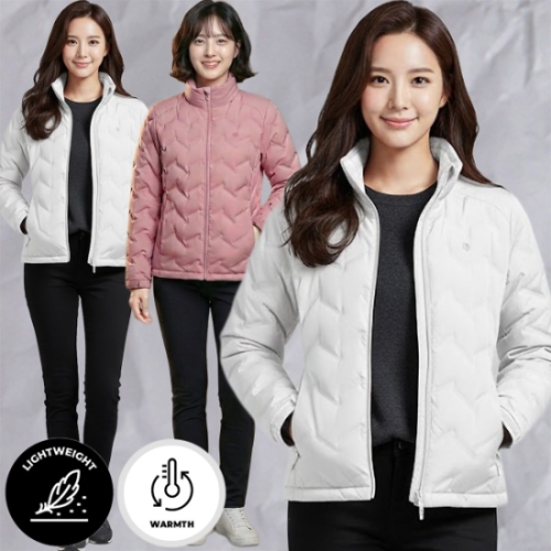 알파 여성 경량패딩 리사이클 네오볼 무봉제 제로스팟 다운자켓 1BYPAW3501