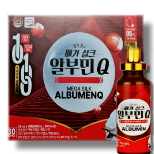 지니트레저 김오곤 메가 실크 알부민Q 32ml 30병