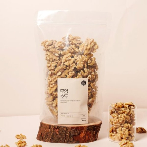 전라도청년 청년너츠 무염 호두 400g