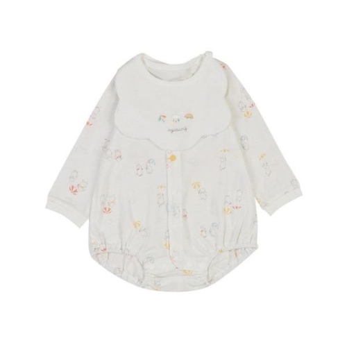 아가방 TC01 봄 랠리텐.셀바디수트 턱받이 O/WHITE _ 01T11750903