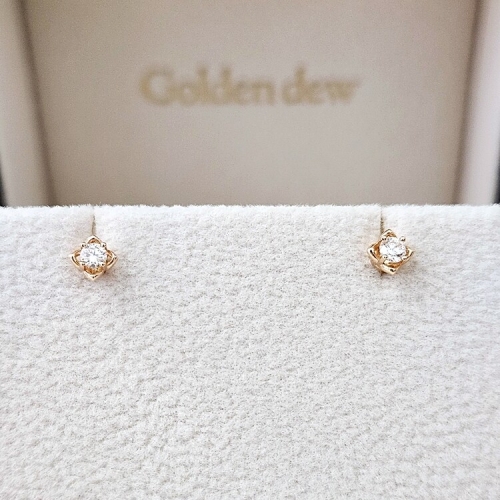 골든듀  메리벨 핑크골드 귀걸이 211400151-PG