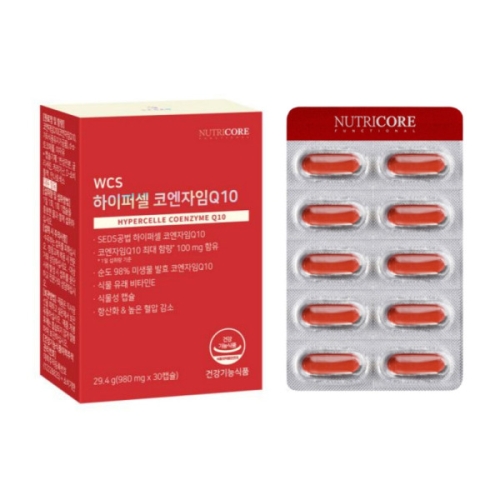 뉴트리코어 하이퍼셀 코엔자임Q10 30캡슐