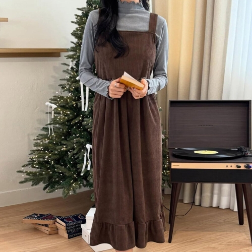 아이우먼 골지나시레이어원피스 YPV923M512 빅사이즈