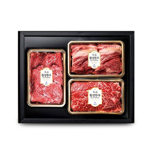박참봉푸줏간  1+등급 횡성한우 명품 특선세트 3호 1.2kg