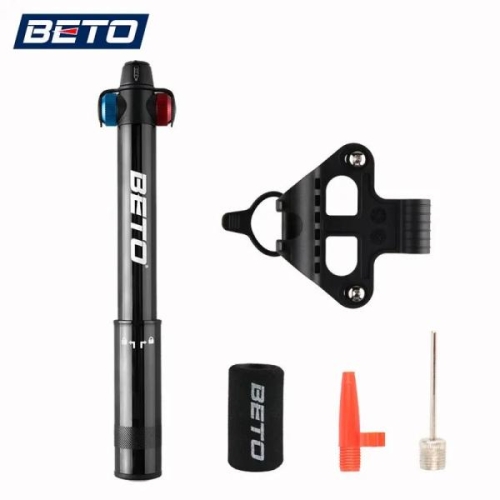 BETO  CO2-008A 산악 자전거 160 PSI 미니 펌프 휴대용 팽창기 고압 펌프 Presta/Schr 밸브 Iamok 자전거 부