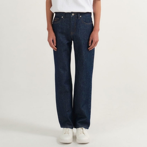 플랙 남성 에센셜 스티즈 E02스트레이트 생지 데님 팬츠 PJTI5SZE021 593877