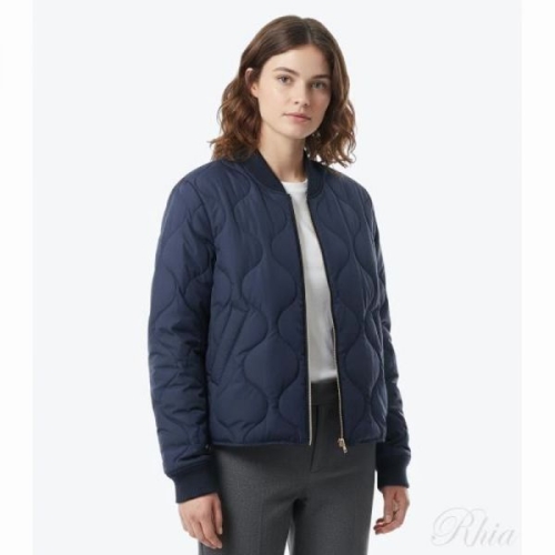 세인트제임스 여성 STE Izia-AMI 아미ral 퀼팅 다운 자켓 2896