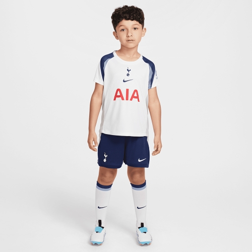 나이키  축구 의류 유니폼 리틀 키즈 토트넘 홋스퍼 2025/26 홈 스타디움 3피스 유니폼 HJ5628101 WHITE