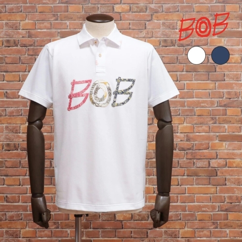 BOB 골프 맨즈 일본제 도레이 Primeflex 스트레치 반소매 폴로 셔츠 074833001