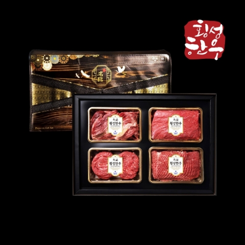 박참봉푸줏간  1등급 횡성한우 암소명품구이 혼합세트 2호 2.4kg