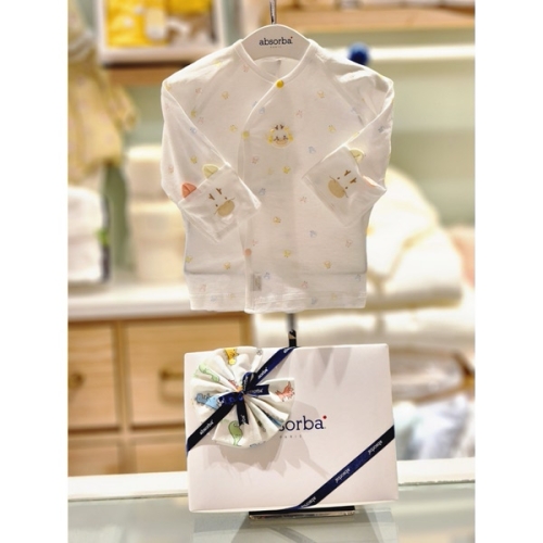 압소바 용용 텐셀 배냇저고리선물세트 Q5AZA10101