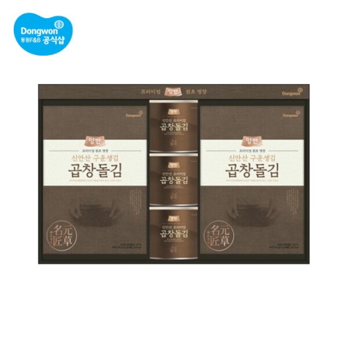 동원F&B  곱창돌김 선물세트