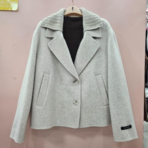 스위트숲 DP01 니트칼라포인트울블랜드재킷 SBAJK88 S44878076