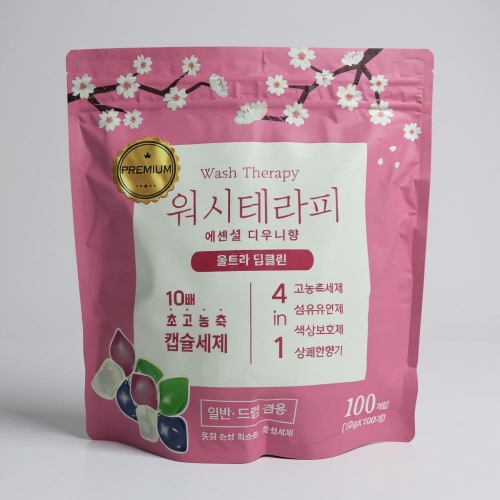 워시테라피 울트라 딥클린 캡슐세제 100개입