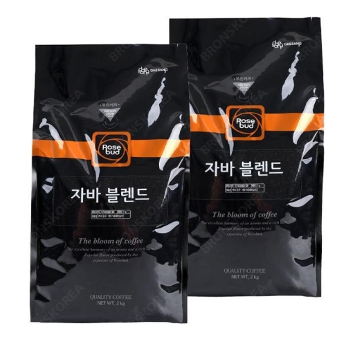 대상  로즈버드 자바 원두커피 2kg