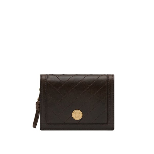 루이까또즈 여성 엘퀼팅 반지갑 ST3QT02BR